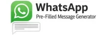 Whatsapp Pre Filled Message Generator